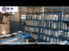 فابرگلاس FRP مخزن آب مخزن آب نرم کننده 50kg وزن بالای زمین نصب